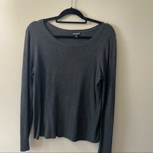 MOVING SALE!!! OBO!!Express lightweight ribbed sweater.